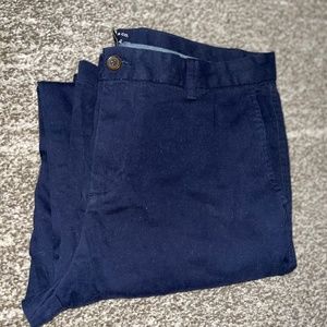 Mens BASS navy blue casual pants 34x34